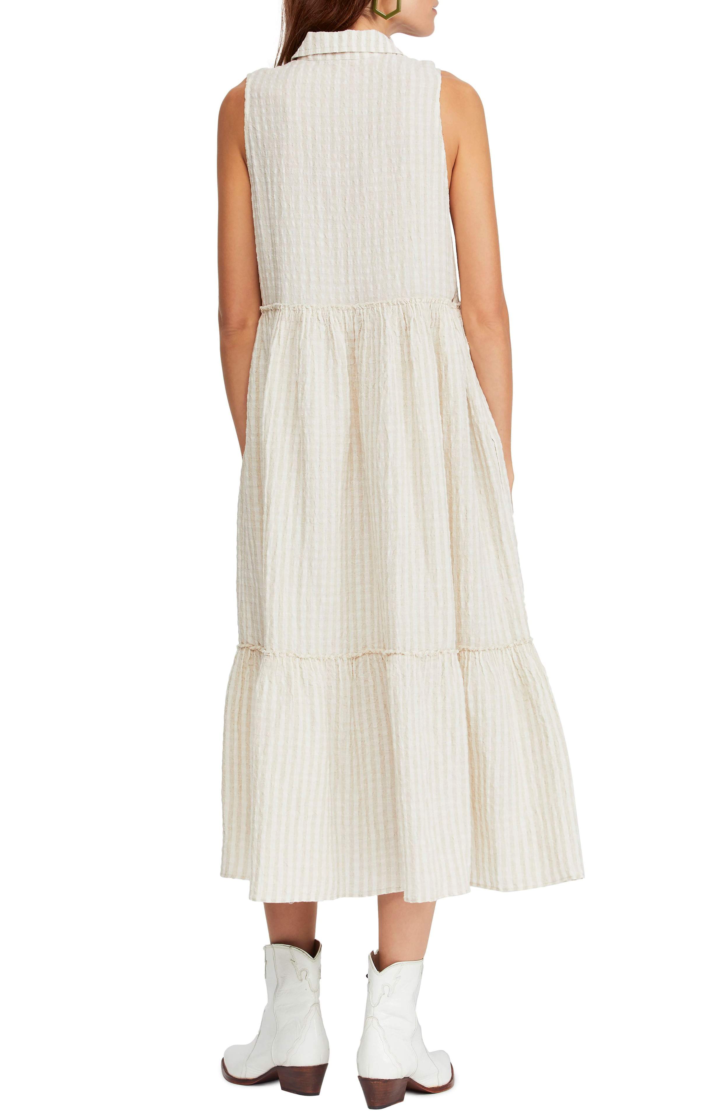 Free People Saffron Flower Midi Dress - Room 29