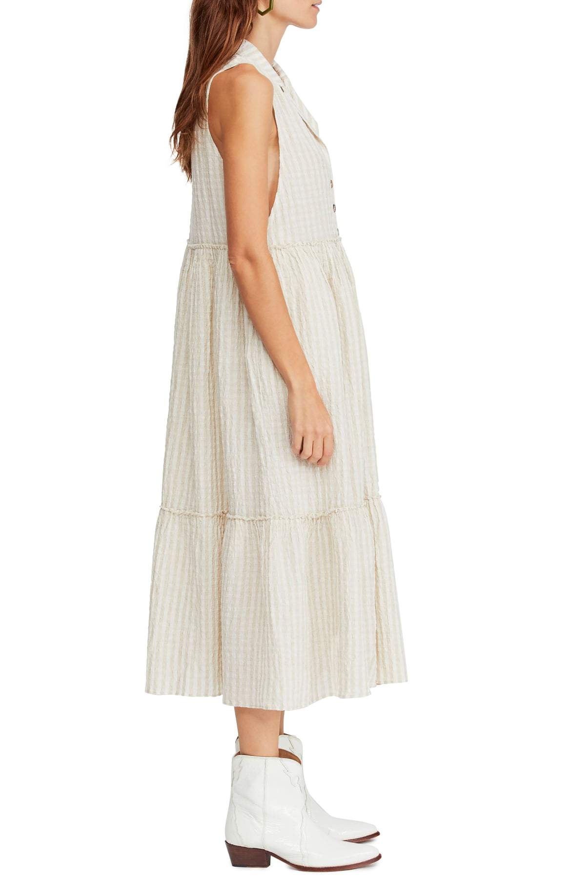 Free People Saffron Flower Midi Dress - Room 29